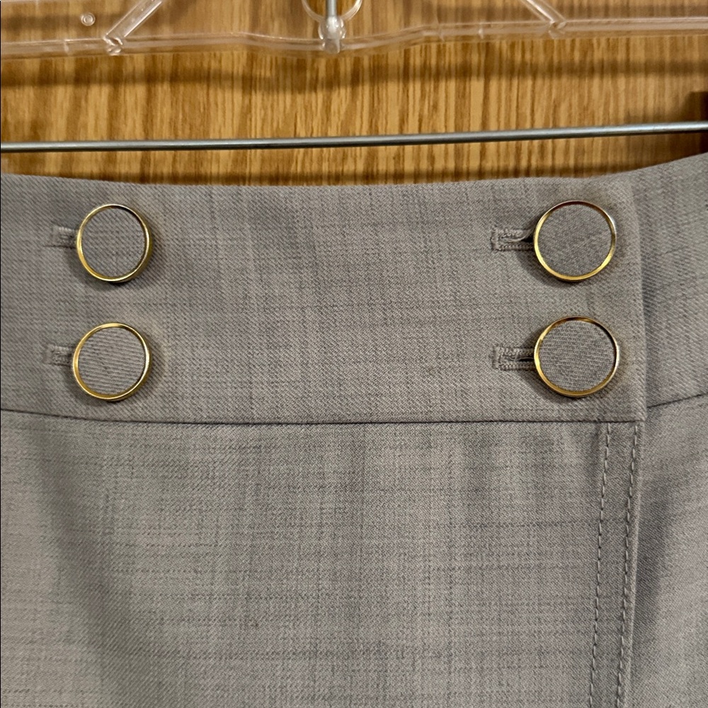 Club Monaco Yolande Wool Crossover Pants - Picture 5 of 16